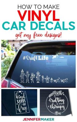 How to Make Car Decals: A Creative Journey into Personalizing Your Ride