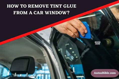 How to Remove Tint Glue from Car Window: A Journey Through Sticky Situations and Unexpected Solutions