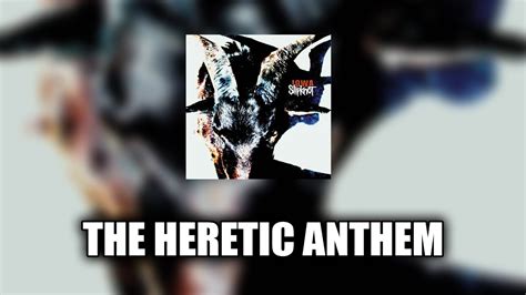 The Heretic Anthem はスレイのヘヴィ・メタルの傑作である、その疾風怒涛のリフと哲学的な歌詞が融合する壮絶な音体験を提供します。